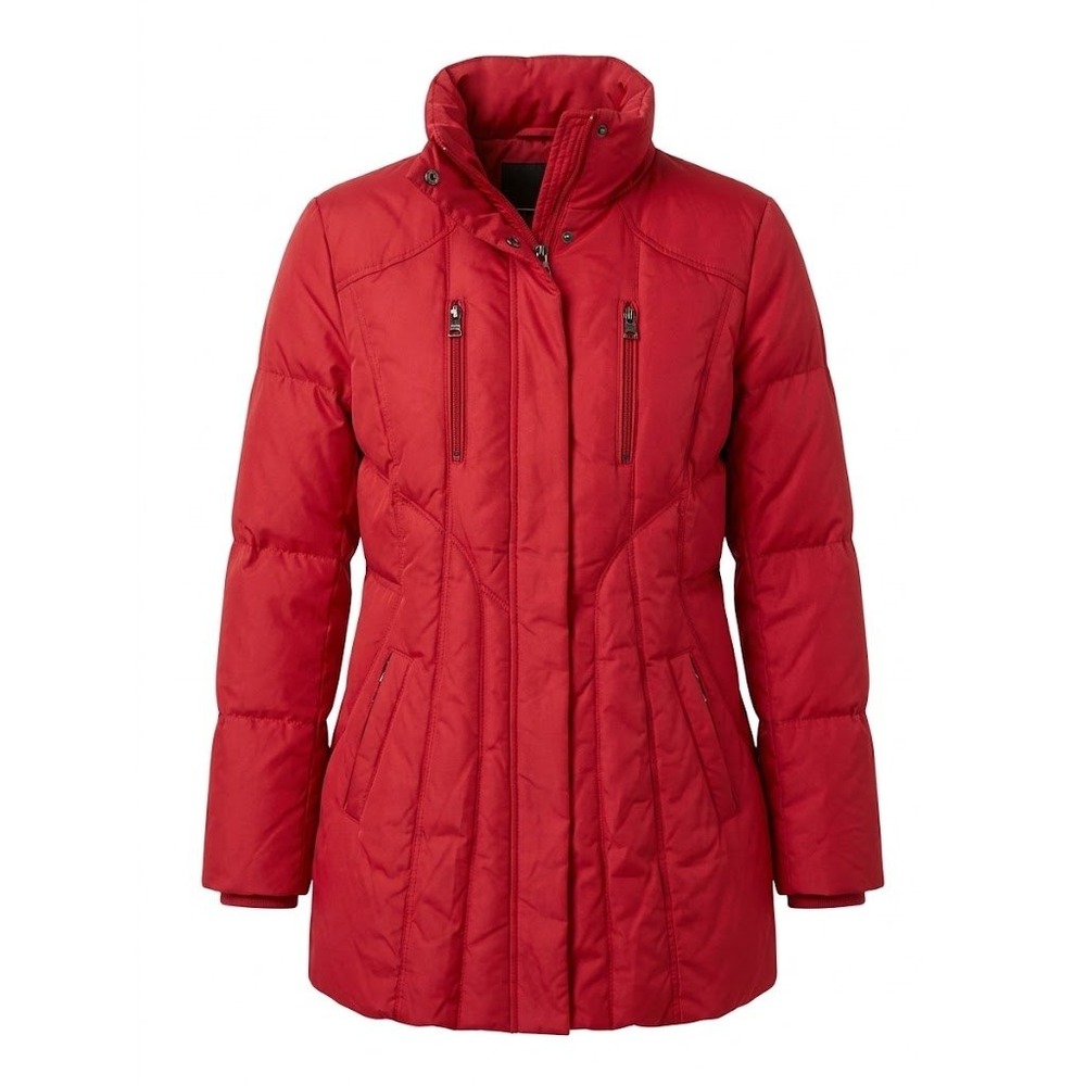 Marc New York Jacket Womens Small Red Puffer Coat Gorpcore Streetwear Urban